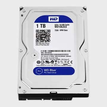 Wd - 1Tb Internal Hard Drive For Desktop (Blue) (Wd10Ezex)