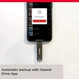 SanDisk 256GB iXpand Flash Drive Luxe for iPhone, iPad Pro, MAC Devices, Type-C Android Phone & Other Devices (SDIX70N-256G-GN6NE)