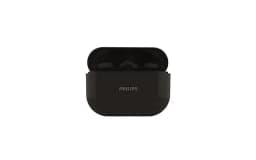 PHILIPS Audio TAT1169BK/94 True Wireless in Ear Earbuds with Pocket Sized Charging Case, Play Time Upto 55Hrs, 12mm Dynamic Drivers, Inbuilt Mic, IPX4 Splash & Sweat Resistant (Black)