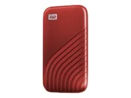 WD 2TB My Passport SSD USB 3.2 Gen 2 Type-C Portable SSD (Red)