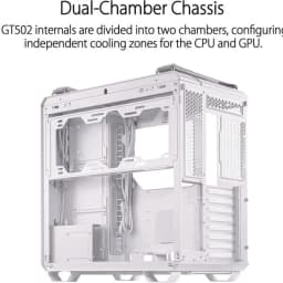 Asus TUF Gaming GT502 (ATX) Mid Tower Cabinet (White)