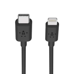 Belkin DuraTek+ Lightning To USB-C 4 Black