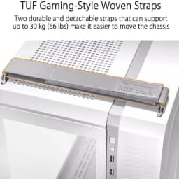 Asus TUF Gaming GT502 (ATX) Mid Tower Cabinet (White)