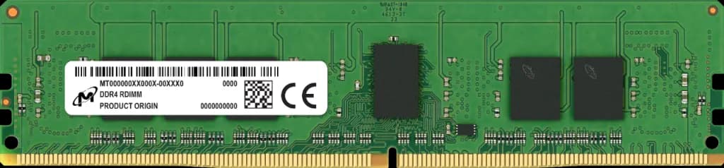 Crucial Micron 16GB DDR4-3200 RDIMM 1Rx8 CL22