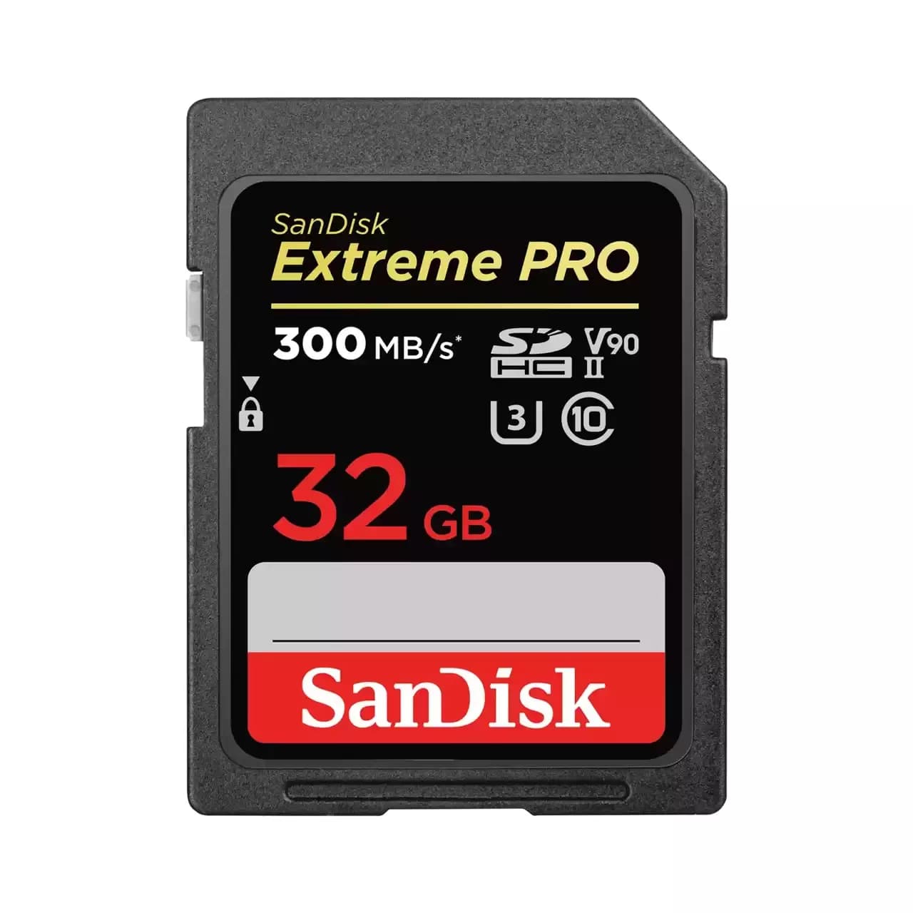 SanDisk Extreme PRO 32GB 300 Mbps SDHC UHS-II Memory Card