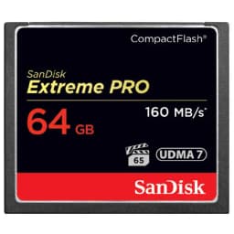 SanDisk Extreme PRO 64GB Compact Flash Memory