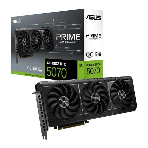 ASUS PRIME RTX 5070 12GB GDDR7 OC Edition GRAPHIC CARD