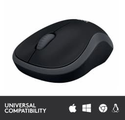 Logitech M185 Wireless mouse Radio Optical Grey