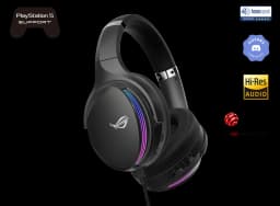 ROG Fusion II 500 RGB gaming headset with high resolution ESS 9280 Quad DAC