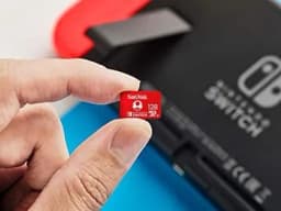 SanDisk 128GB microSDXC-Card, Licensed for Nintendo-Switch