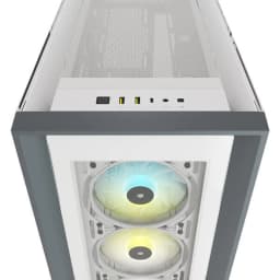 Corsair ICUE 5000X RGB Mid Tower Cabinet (White)