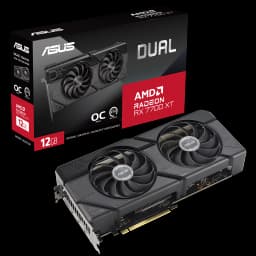 ASUS Dual Radeon™ RX 7700 XT OC Edition 12GB GDDR6
