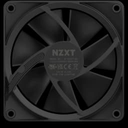 NZXT F120 RGB Fans - RF-R12SF-B1 - Advanced RGB Lighting Customization - Whisper Quiet Cooling - Single (RGB Fan & Controller Required & NOT Included) - 120mm Fan - Black