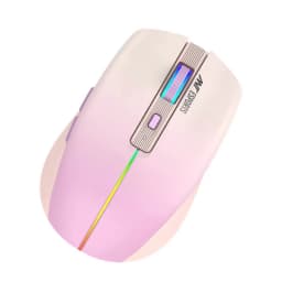 Ant Esports GM400W RGB Wireless Gaming Mouse (Light Pink)