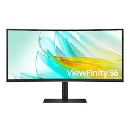 Samsung ViewFinity S6 34 inch Black Ultra WQHD Monitor