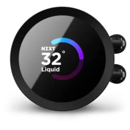 NZXT Kraken 280 RGB 280mm AIO Liquid Cooler with LCD Dispay (Black)