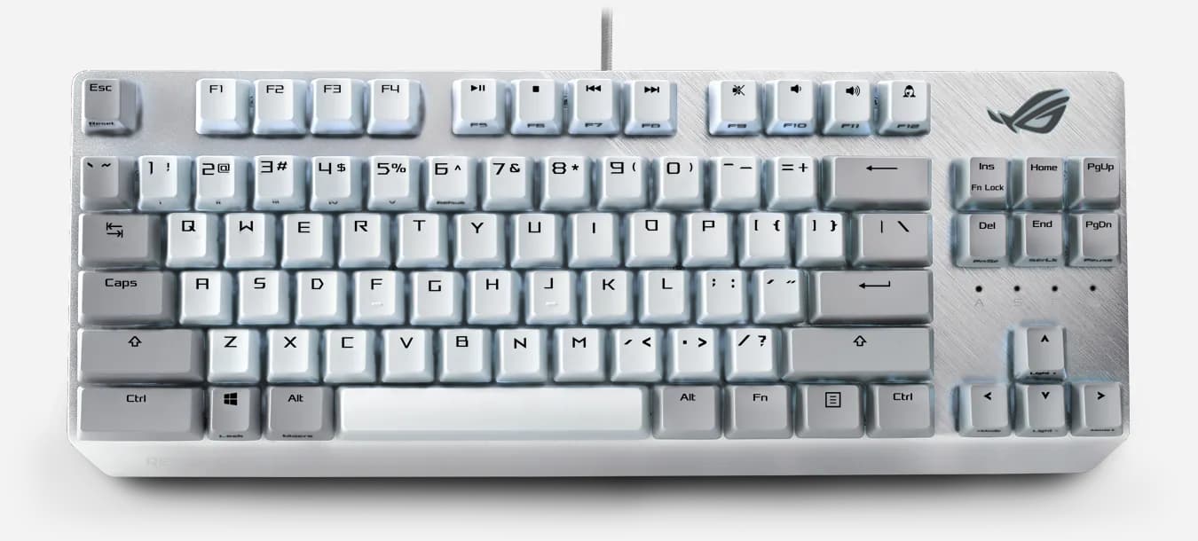 ASUS-ROG Strix Scope NX TKL Moonlight White (GAMING RGB KEYBOARD) hover view