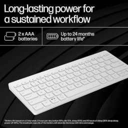 HP 350 Compact Multi-Device Bluetooth Keyboard