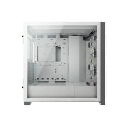 Corsair ICUE 5000X RGB Mid Tower Cabinet (White)