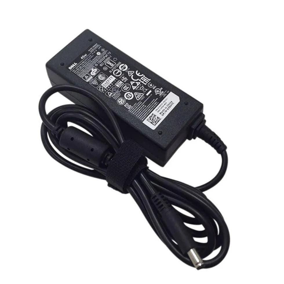 Dell Original 45W 19.5V 4.5mm Pin Laptop Charger Adapter for YTFJC With Power Cord