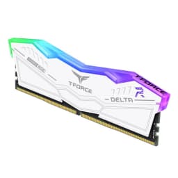 TeamGroup T-Force Delta RGB 16GB (16GBx1) DDR5 5600MHz Desktop RAM (White) - Image 2