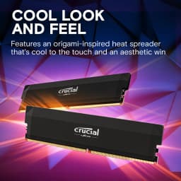Crucial Pro Overclocking 16GB DDR5-6000 UDIMM Black