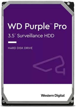 Western Digital 8TB WD Purple Pro Surveillance Internal Hard Drive HDD - SATA 6 Gb/s, 256 MB Cache, 3.5" - WD8001PURP