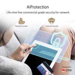 ASUS ZenWiFi Mini XD4 AX 1800 Dual Band WiFi Router (Black) WiFi-6 Router Home Coverage (2200 sq ft), True 8k Streaming, AI Alexa, Commercial Grade Security and Ai Protection Mesh, Alexa