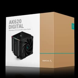 Deepcool AK620 Digital 120mm Dual Tower CPU Air Cooler with ARGB LED Strips