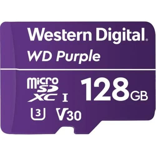 Wdc Purple 128Gb Surveillance Microsd