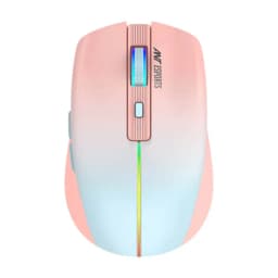 Ant Esports GM400W RGB Wireless Gaming Mouse (Rose Fog)