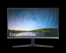 SAMSUNG 80cm (32") FHD Curved Monitor with bezel-less design