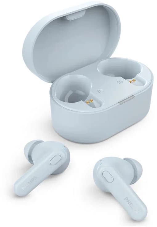Philips True Wireless Headphones TAT1108BL/00, IPX4 water protection, Up to 15 hours play time