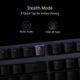 Asus ROG Strix Scope NX Wireless Deluxe Gaming Keyboard with Red Switches