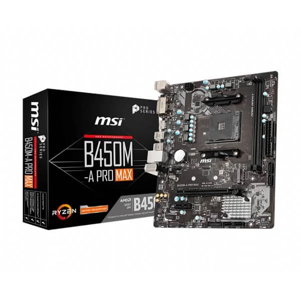 Msi B450M-A Pro Max Motherboard