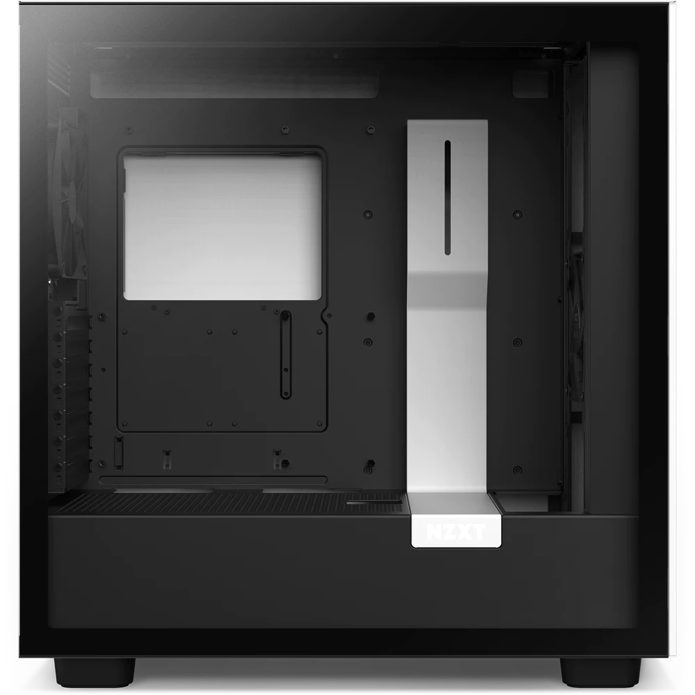 NZXT H7 FLOW Black+White MidiTower Glass Window CM-H71FG-01