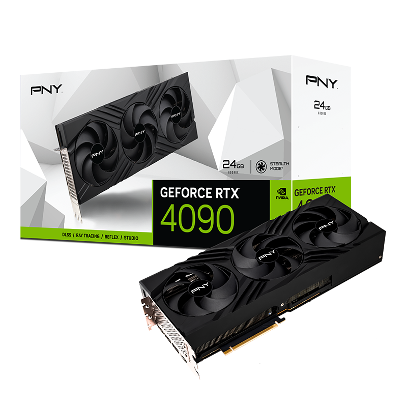 PNY GeForce RTX™ 4090 24GB VERTO™ Triple Fan DLSS 3