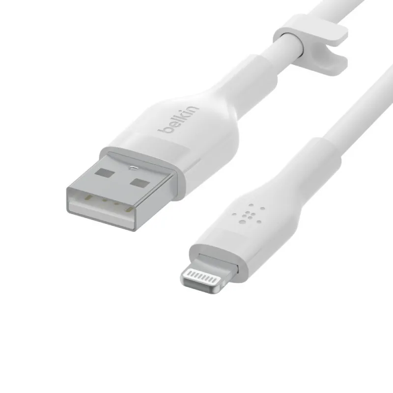Belkin CAA008BT1MWH USB Cable 1 M USB A USB C/Lightning White