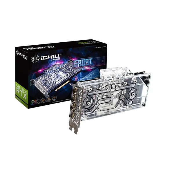 Inno3d RTX 3090 ICHILL Frostbite 24GB Graphics Card With Water Cooling