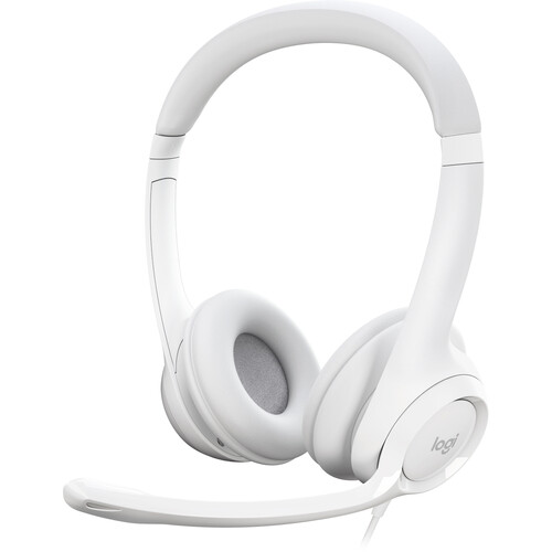 Logitech H390 USB Computer Headset (white)