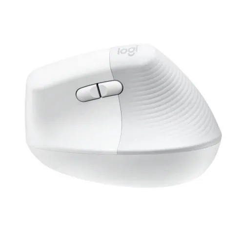 Logitech Lift Vertical Ergonomic Wireless Mouse Pale Grey