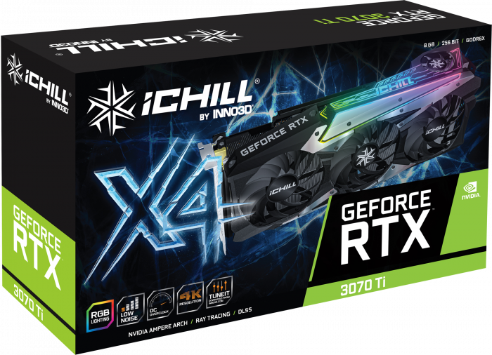 Inno3d RTX 3070 Ti ICHILL X4 8GB Graphics Card