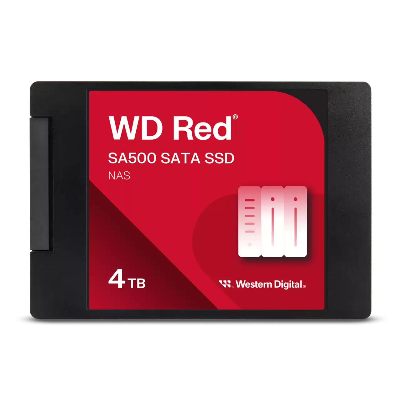 WD Red SA500 NAS SATA SSD 2.5”/7mm Cased - 4TB