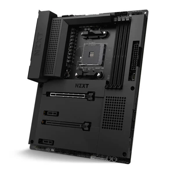 NZXT N7 B550 MOTHERBOARD -AMD B550 CHIPSET WITH WI-FI AND BLACK COVER