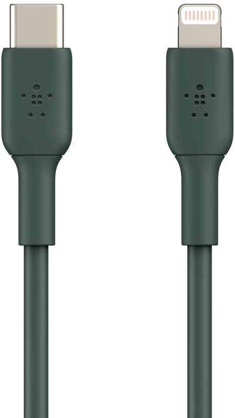 Belkin BOOST↑CHARGE™ USB-C to Lightning Cable (1m / 3.3ft, Midnight Green)