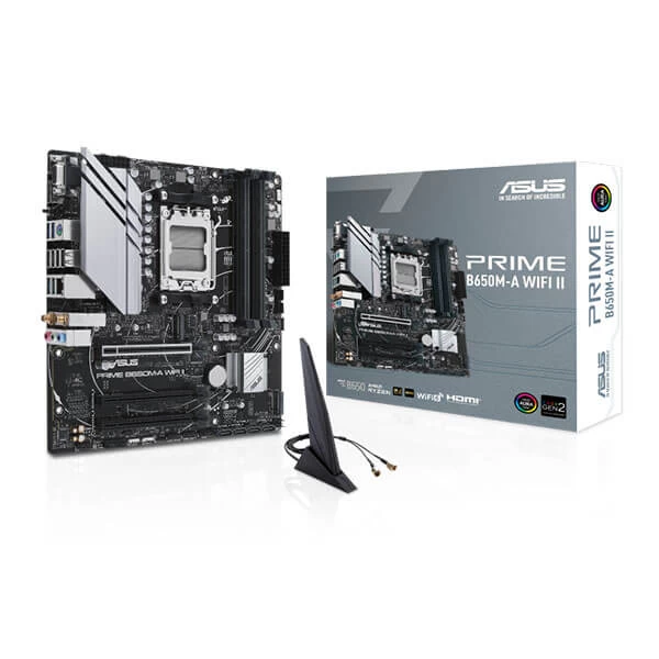 Asus Prime B650M-A Wifi II Am5 Micro Atx Motherboard