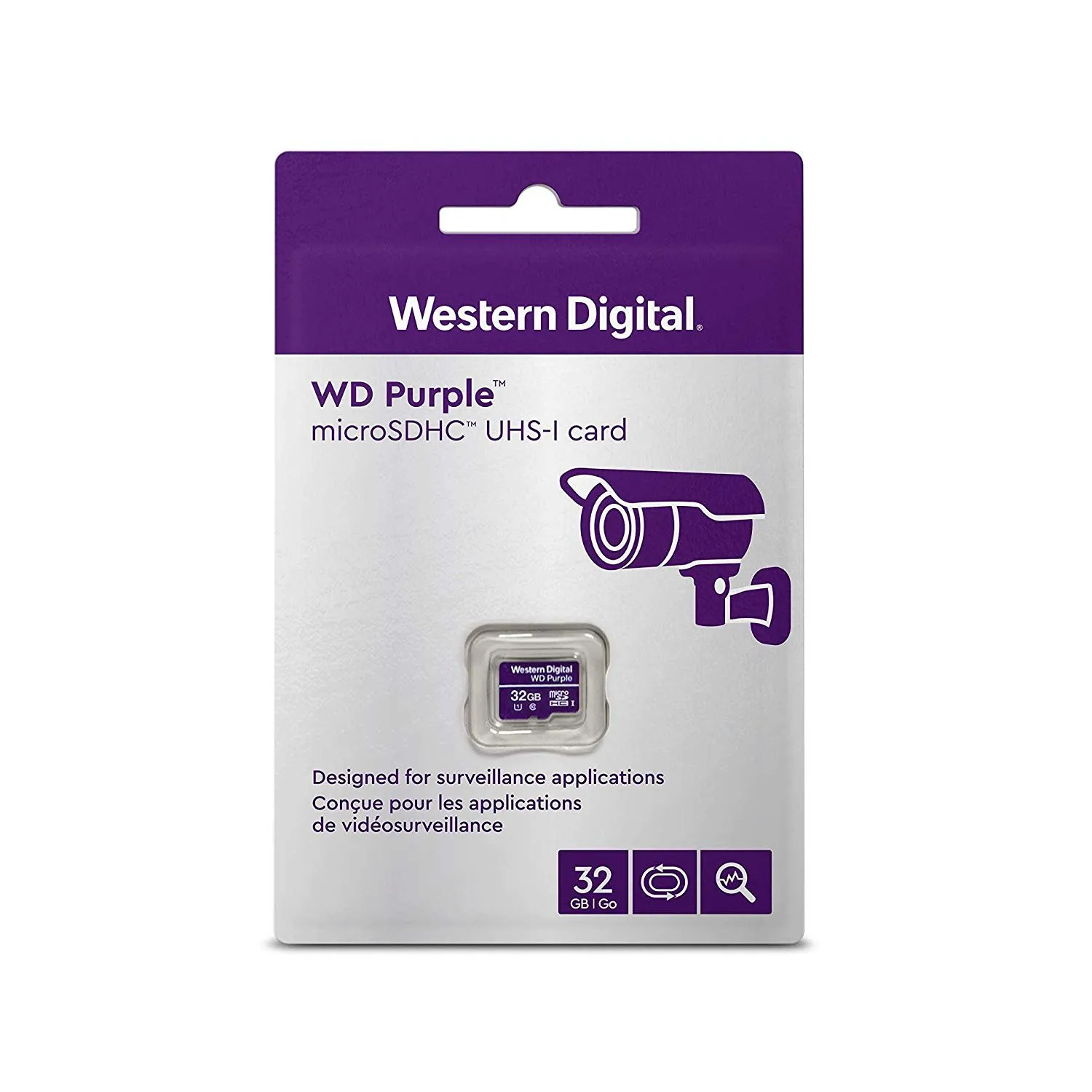 Wdc Purple 128Gb Surveillance Microsd