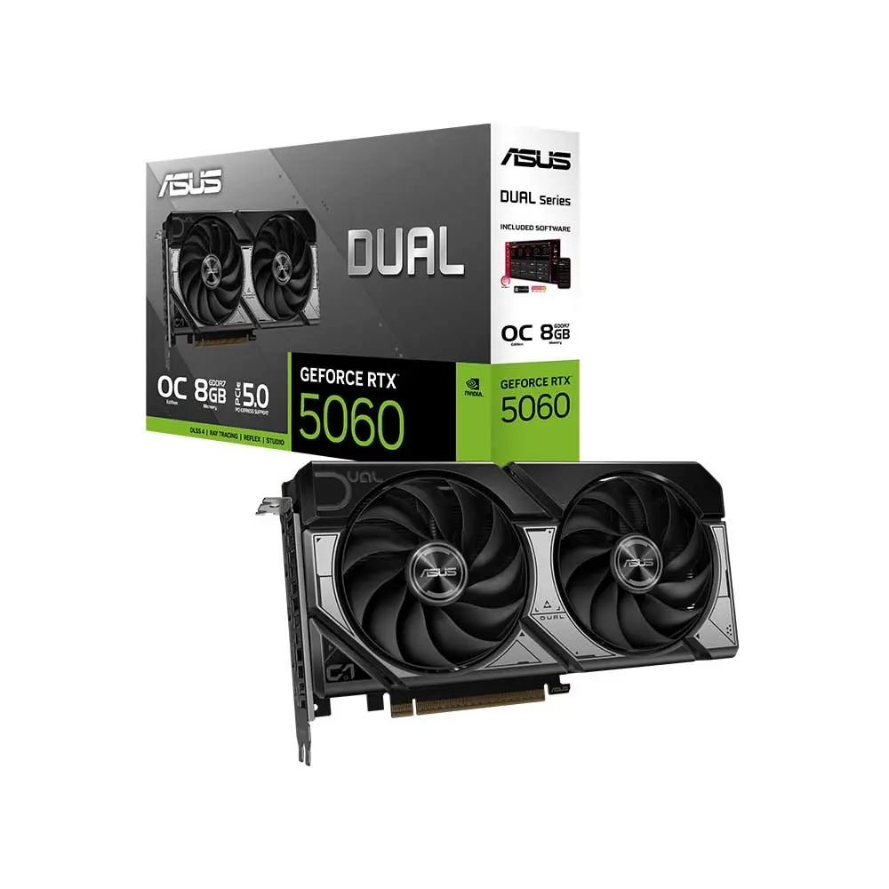 ASUS Dual RTX 5060 OC 8GB GDDR7 Graphics Card - Image 4