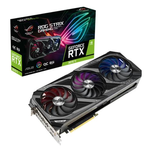 Asus ROG Strix Gaming RTX 3070 Ti OC 8GB Graphics Card (OPEN BOX)
