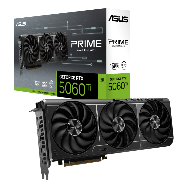 ASUS PRIME GeForce RTX™ 5060 Ti 16GB GDDR7 Graphic Card